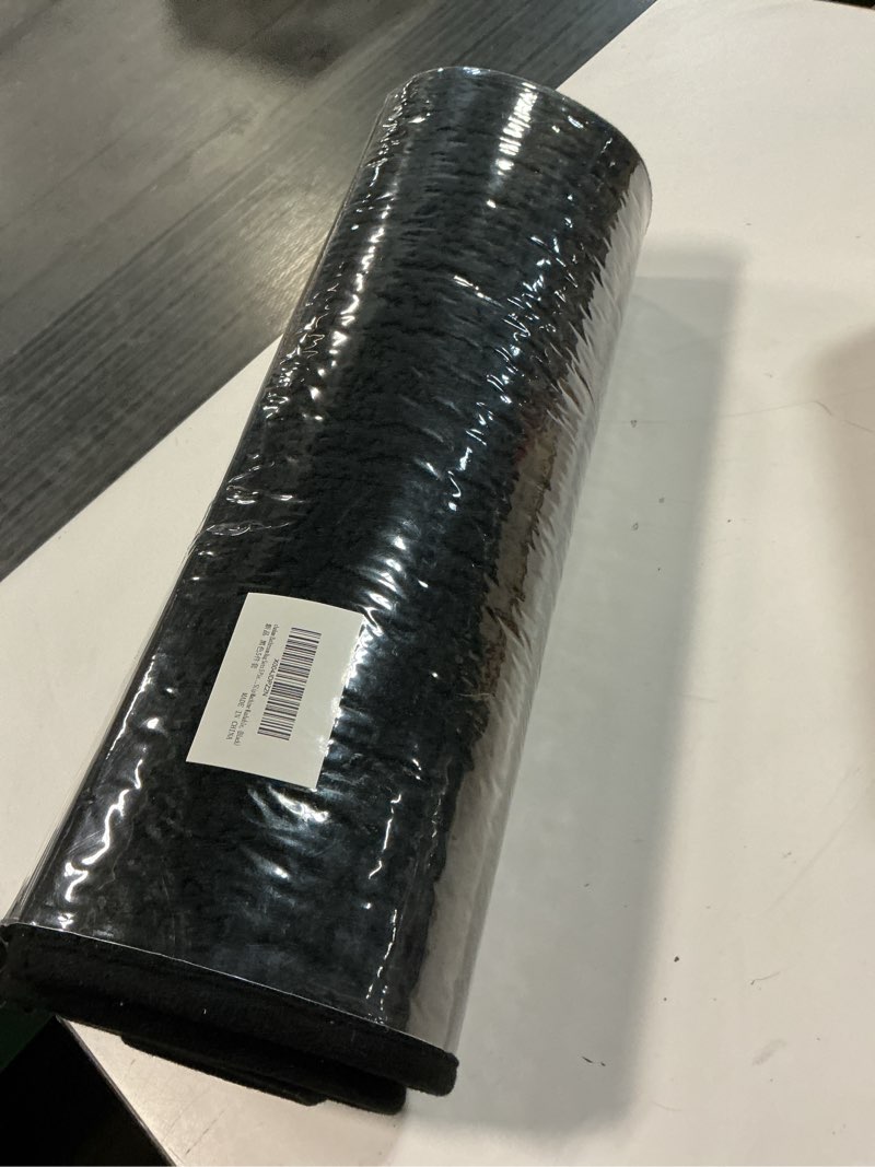 Condition photo showing New/Like New for chakme bathroom rug sets 5 piece, ultra thin bath mat quick dry, absorbent, non slip, machine washable, black black 5piece
