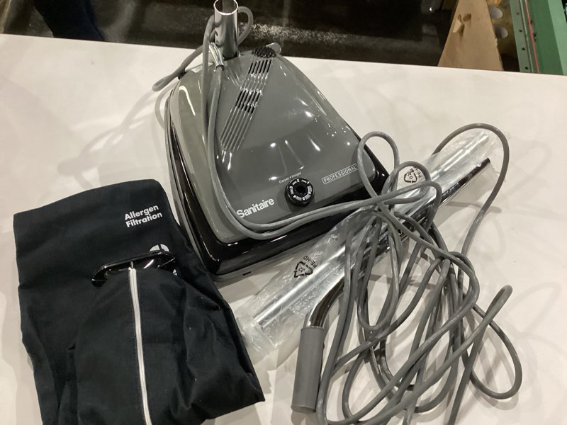 Condition photo showing Good Condition for *Not Tested*Sanitaire PROFESSIONAL TRADITION® Upright Vacuum,Blue Vacuum Cleaner