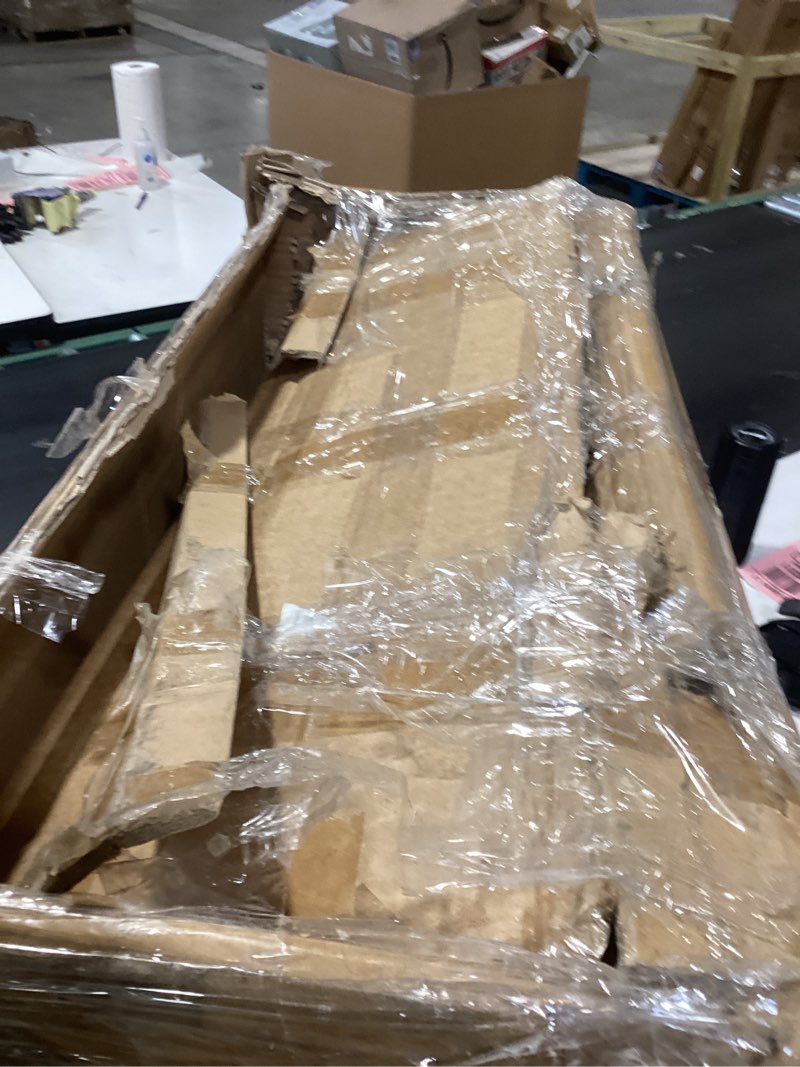 Condition photo showing Good Condition for drive medical overbed table with wheels - secure height adjustment for comfort - non tilt surface - smooth rolling design - home & hospital use - woodgrain laminate top - silver vein silver vein table