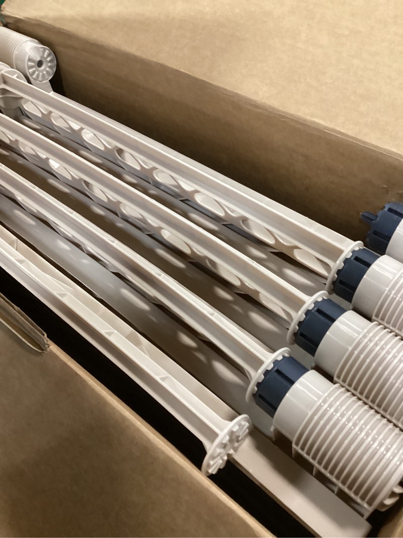 Condition photo showing As Is for Toddleroo by North States - Superyard Baby Play Yard: Freestanding 8-Panel Baby Playpen - Indoor or Outdoor Use - Made in USA - Encloses Up to 34.4 Square Feet - 26 Inches Tall - Sand Sand 26.0 Inch