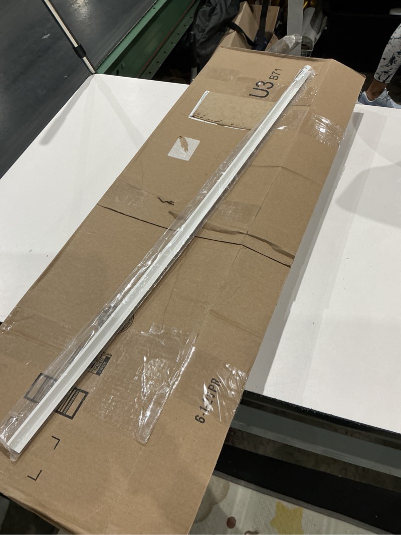 Condition photo showing Good Condition for outwater plastics 1933-wh white 1/2 inch x 1/2 inch x 3/64 (.047) inch thick styrene plastic even leg angle moulding 36 inch lengths (pack of 4)