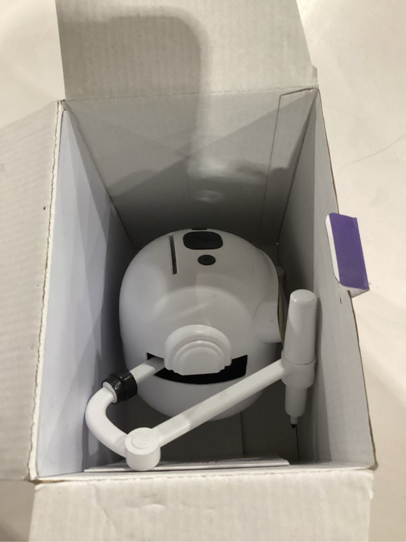 Condition photo showing Good Condition for not tested**** drawing robot for kids, interactive montessori educational drawing machine with 100 cards, smart painting learning robot toy for 3 4 5 6 7 8 year old boys girls birthday gift