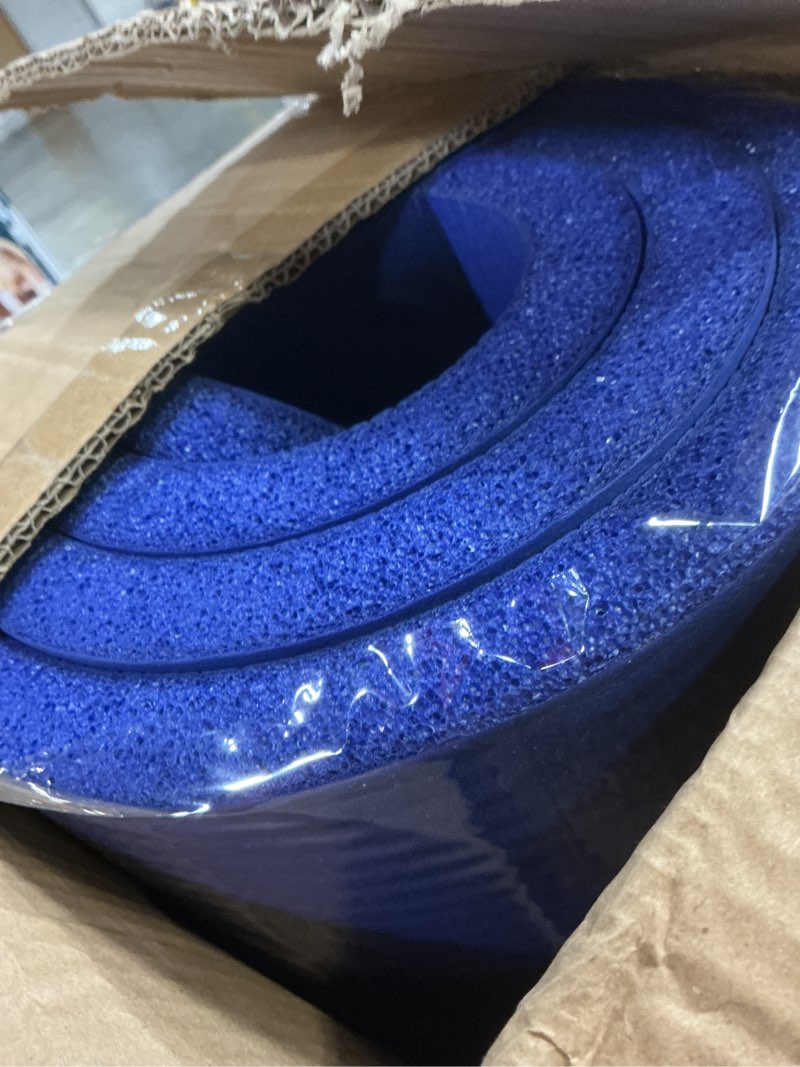 Condition photo showing Good Condition for CAP Barbell 1-Inch High Density Exercise Yoga Mat with Strap | Multiple Colors Blue