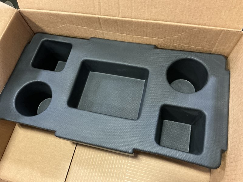 Condition photo showing Good Condition for Top Cup & Phone Holder Tray – Compatible with Bogg Bag XL – Waterproof EVA Tabletop Organizer for Stanley 40oz, Snacks, Drinks, Beach & Travel Essentials (Black)