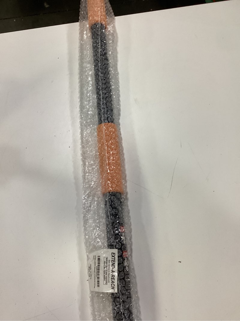 Condition photo showing As Is for boat hook for docking with telescoping extension pole // durable, floating, lightweight and sturdy telescoping boat hook pole // the ultimate boat pole for docking, push-pull and boating