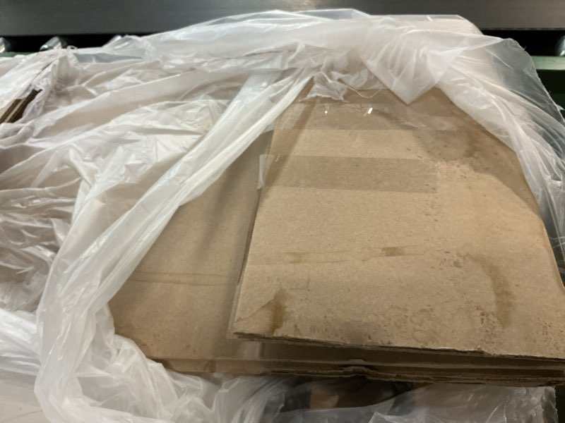 Condition photo showing As Is for UBOXES Space Saving Wardrobe Moving Boxes 20 x 20 x 34 Inches Moving Boxes, 1-Pack, Kraft/Corrugated (BOXMINIWAR01)