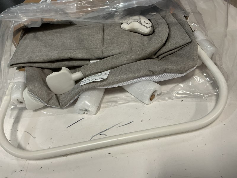 Condition photo showing Good Condition for baby delight highland baby bouncer | infant | 0 – 6 months | 3-position recline | pebble grey