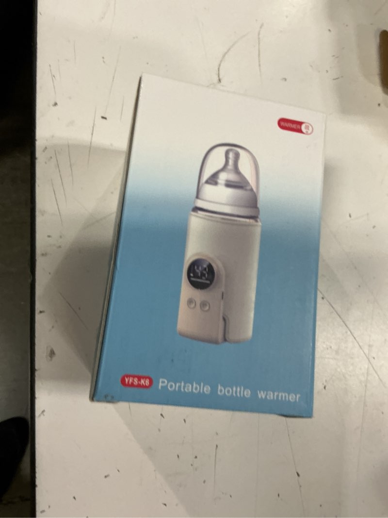 Condition photo showing New/Like New for umimile portable bottle warmer for travel – heats the bottle directly—no pouring, fast heating baby bottle warmer on the go, 6 temp settings & auto keep-warm,fits 2.5-3.3in bottles (beige)