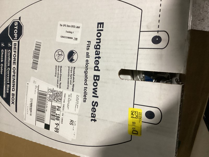 Condition photo showing Good Condition for kohler rutledge® nightlight rl qc eb t seat