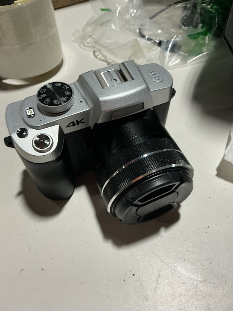 Condition photo showing Good Condition for yatao cameras for photography & vlogging,75mp 4k digital camera with flip touchscreen, 10x optical zoom, wifi, 64gb tf card, card reader, compact youtube camera for travel, beginners, creators 4k & 75mp optical zoom