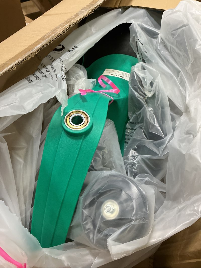 Condition photo showing Good Condition for Wiggle Car Ride On Toy - No Batteries, Gears or Pedals - Twist, Swivel, Go - Outdoor Ride Ons for Kids 3 Years and Up by Lil' Rider (Green) Green and Black