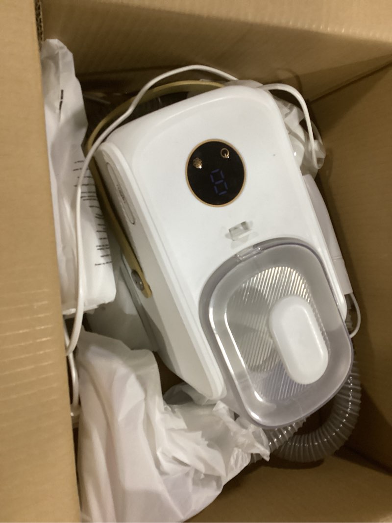 Condition photo showing As Is for AIRROBO Dog Grooming Vacuum Kit,12000Pa Strong Pet Vacuum for Shedding,Grooming Hai,Quiet,PG100,2L Large Capacity White