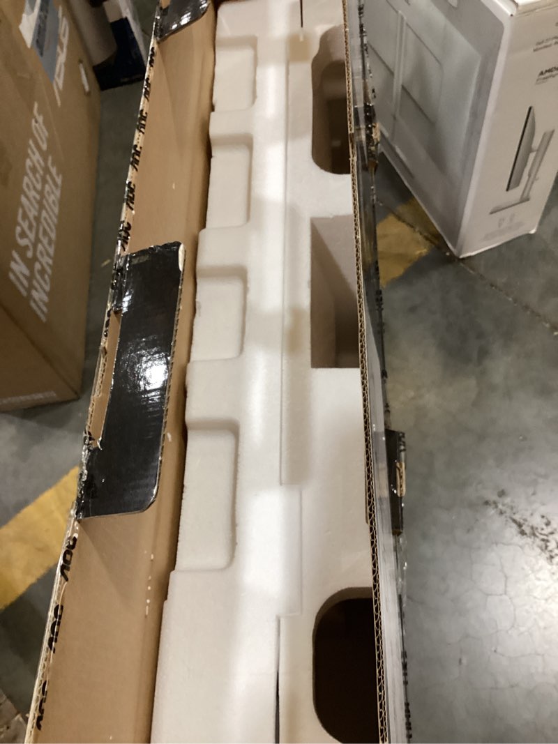 Condition photo showing As Is for aoc q27g3xmn 27" qhd gaming monitor, 2560x1440, mini led, 180hz 1ms gtg, hdr 1000, srgb137.5%, hdmi 2.0 x 1, displayport 1.4 x1, adaptive sync, 3-year zero-bright-dot 27 inch qhd|180hz|mini-led|gaming