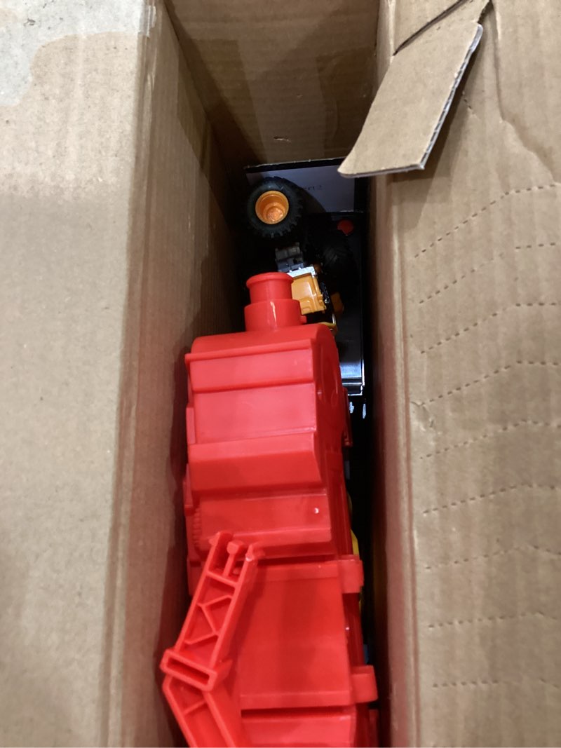 Condition photo showing Good Condition for monster jam smash & bash smashbot playset with launcher, exclusive 1:64 scale monster truck, 15-inch repairable robot, kids toys for boy and girls ages 3 and up