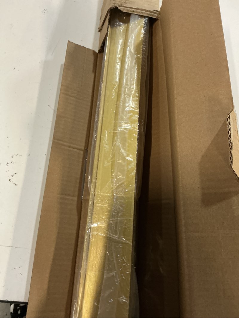 Condition photo showing New/Like New for floating frame for 24x48 canvas paintings prints, 1.5” deep diy metal floater frame for portrait landscape oil paintings art show gallery wall home office living room decor (gold) 24x48" gold