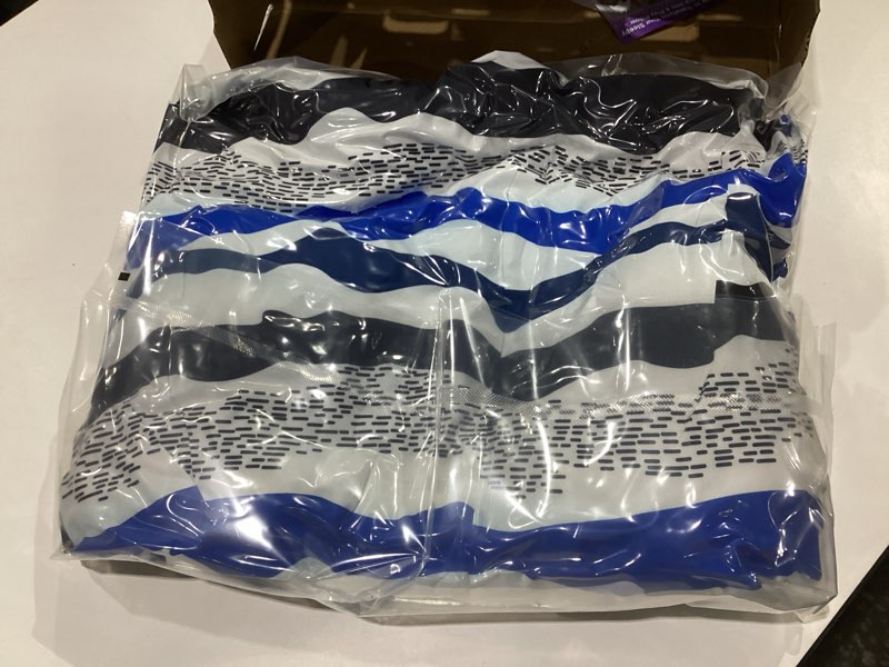 Condition photo showing New/Like New for Happy Nappers Pillow & Sleepy Sack- Comfy, Cozy, Compact, Super Soft, Warm, All Season, Sleeping Bag with Pillow- Medium 54” x 20”, Shark