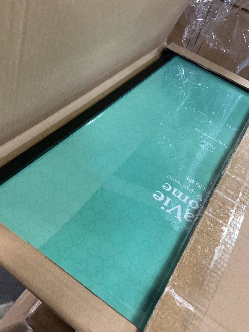 Condition photo showing Good Condition for lavie home 17x21 picture frame for wall display, 17x21 black picture frame with hd plexiglas, 17 x 21 poster frame 1 pack, display frame for vertical or horizontal, classic collection black 17x21 1
