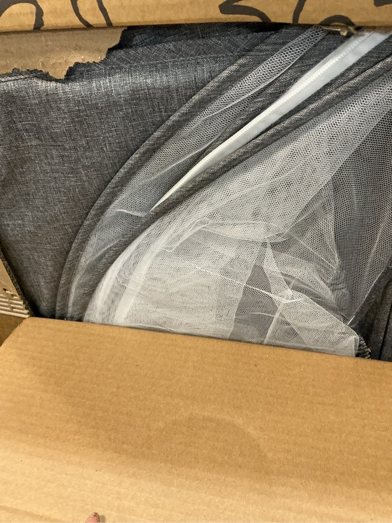 Condition photo showing Good Condition for whiffee 3 in 1 baby bassinet,bedside sleeper with storage basket and wheels,portable baby crib with mosquito net, 6 adjustable height & breathable mesh,easy to fold (white&grey)