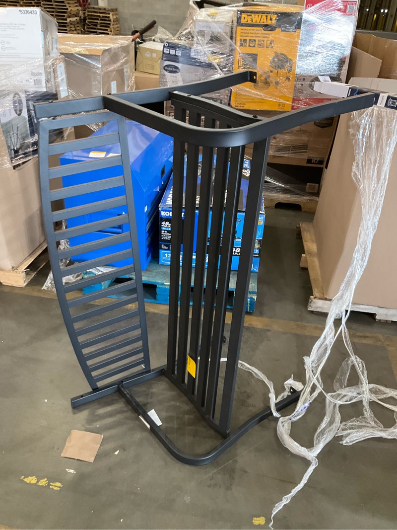 metal bench