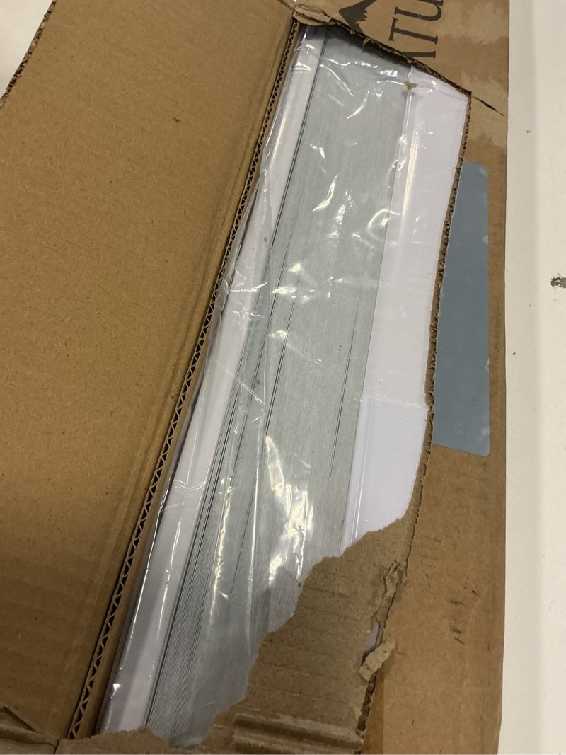 Condition photo showing Good Condition for No Drill Cellular Shades for Indoor Windows, Thermal Insulating & Noise Reducing Honeycomb Blinds, Free Stop Cordless Blackout Shades, White,33.5" W x 80" H 33 1/2"W x 80"H White(blackout)