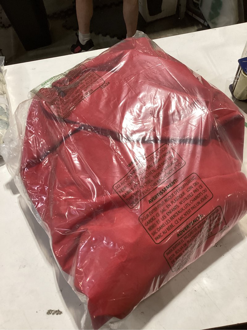 Condition photo showing Good Condition for holiday cheer heavy duty artificial christmas tree storage bag fits up to 9ft tall, waterproof with durable handles & zipper xmas tree storage bag (red) red fits a 9ft tree
