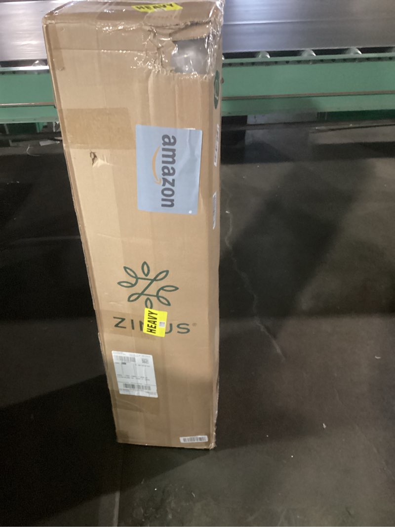 Condition photo showing Good Condition for zinus 6 inch queen green tea memory foam mattress [new version], fiberglass free, medium firm feel, zoned pressure relief, certified safe foams & fabric, mattress in a box white queen 6in small box