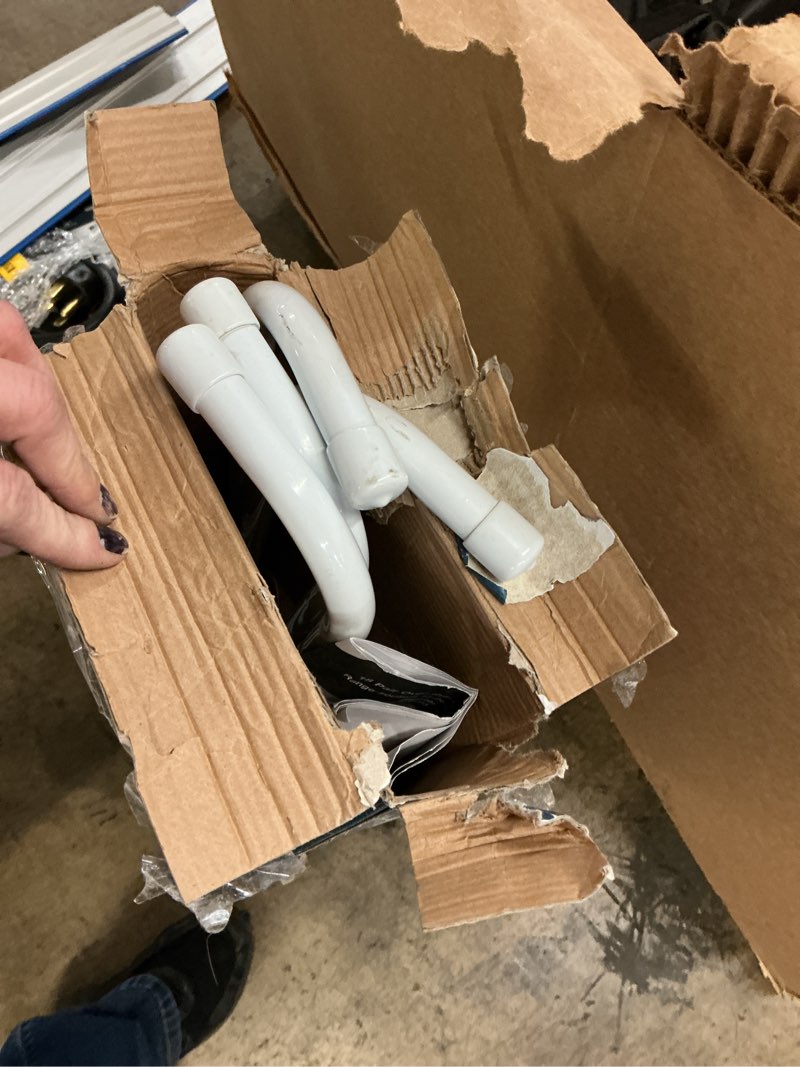 Condition photo showing As Is for ClosetMaid 8040 18-Pair Over-the-Door Shoe Rack