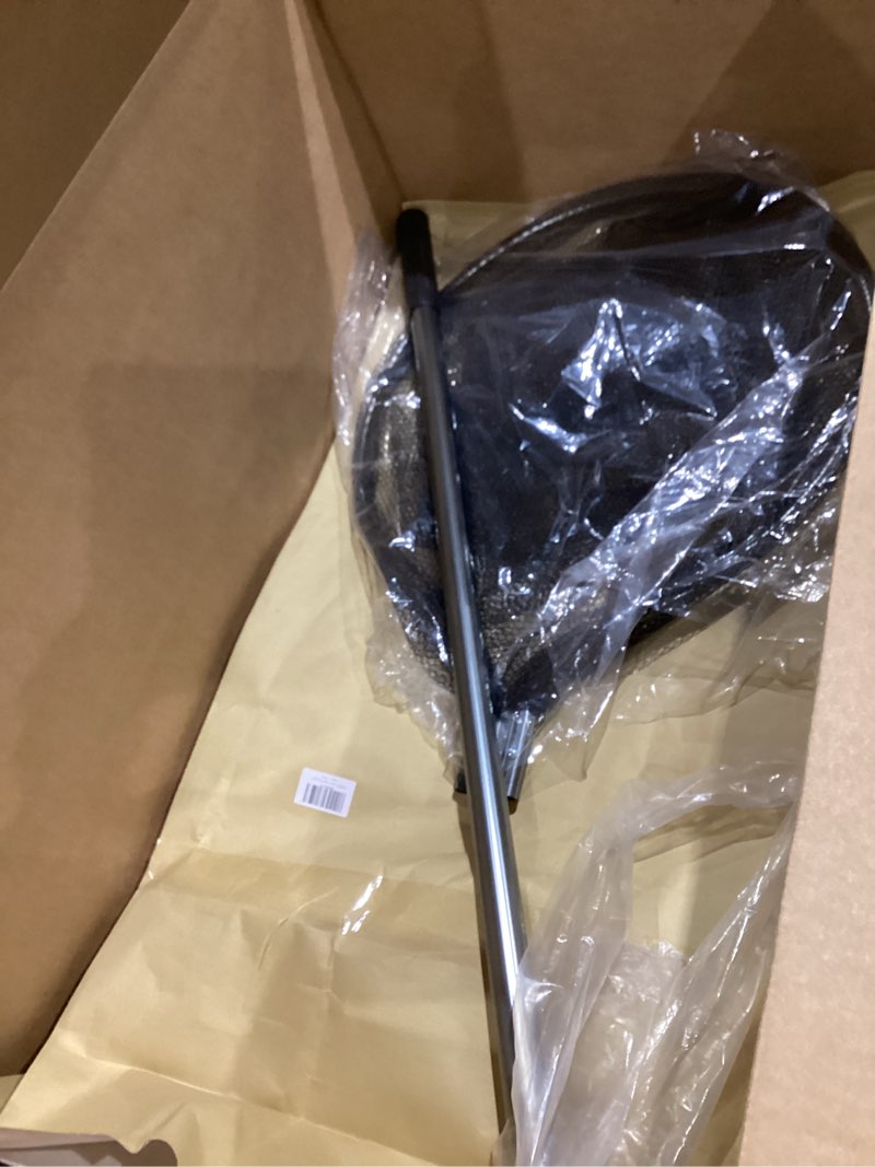 Condition photo showing Good Condition for heavy duty extra large aluminum landing net - telescoping handle (67-100in), 20in net opening for saltwater fishing