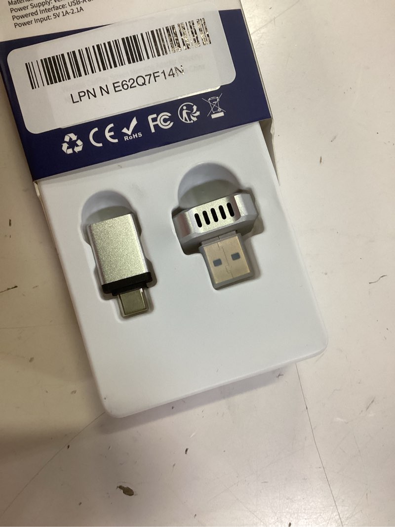Condition photo showing Good Condition for 4 in 1 wireless carplay adapter - 2026 upgraded screen mirroring adapter for apple carplay & android auto & airplay & mirrorlink, screen mirror dongle for car, plug & play, come with type-c extension silvery