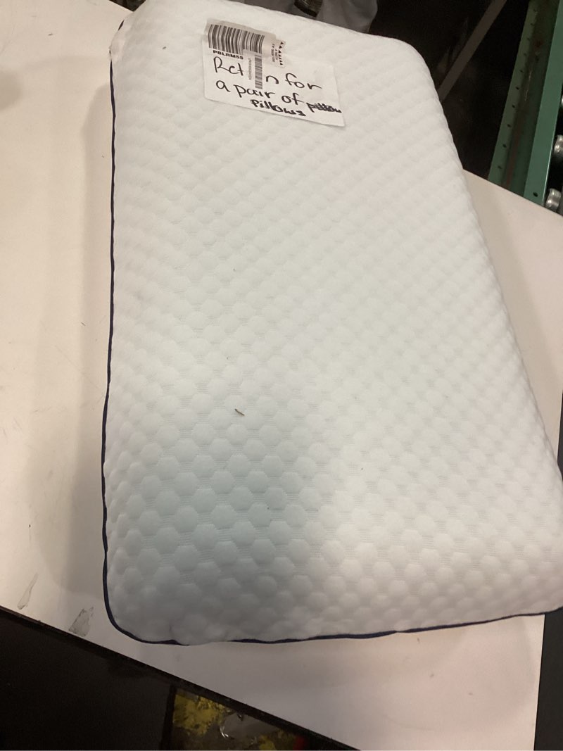 Condition photo showing As Is for WEEKENDER Gel Memory Foam Pillow - Queen Size - 2-Pack - Medium Plush Feel - Neck & Shoulder Support - For Back, Side, & Stomach Sleepers - Home, Hotel, & Hospital Essentials Queen 2 Pack