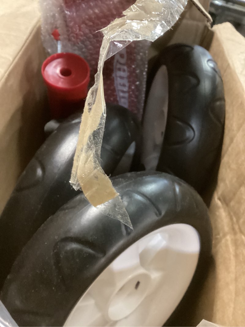 Condition photo showing Good Condition for Radio Flyer Red Rider Trike for Ages 2.5–5, Three Wheel Toddler Bike, Kids Tricycle, Outdoor Riding Toy, Durable Steel Frame, Adjustable Seat, Classic Red, Amazon Exclusive