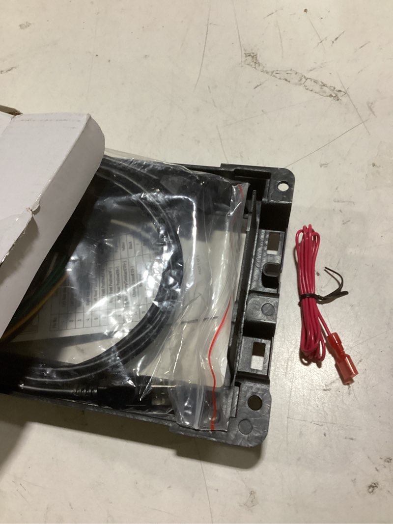 Condition photo showing As Is for nuith double din dash kit for 2013-2020 dodge ram 1500 2500 3500 without 8. 4 inch touchscreen, ram 2 din radio install kit stereo mounting kit (dash kit + radio wire)