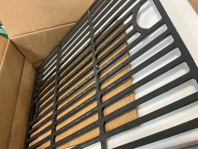 Condition photo showing Good Condition for grill grates for nexgrill replacement parts 5 burner 720-0888n 720-0888,17 inch cast iron cooking grate replacement for nexgrill 4 burner 720-0830h 720-0830x 720-0888s 720-0783w for nexgrill 5 burner