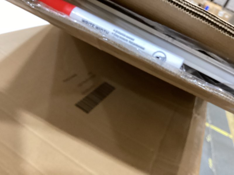 Condition photo showing Good Condition for board2by white board cork board combo 36" x 24", large whiteboard bulletin combination board for wal