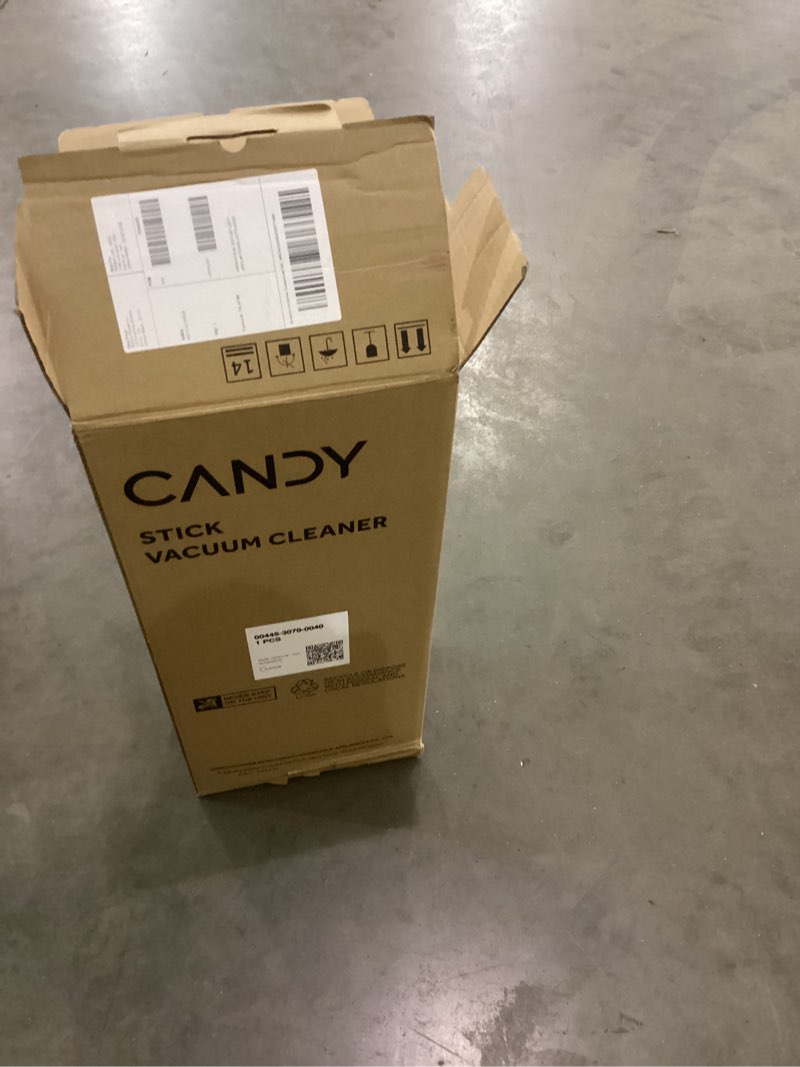 Condition photo showing Good Condition for Candy Cordless Vacuum Cleaner,45Mins Vacuum Cleaners for Home,Stick Vacuum,Strong Suction,Removeable Battery,Anti-Tangle,One Click Clean,Lightweight Handheld for Hardwood Floor Carpet Pet Hair Car Purple