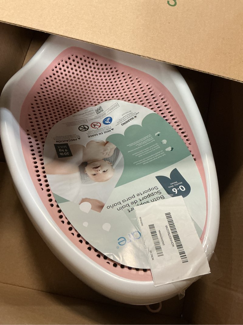Condition photo showing Good Condition for Angelcare Baby Bath Support (Pink) | Ideal for Babies Less than 6 Months Old Bath Support Pink