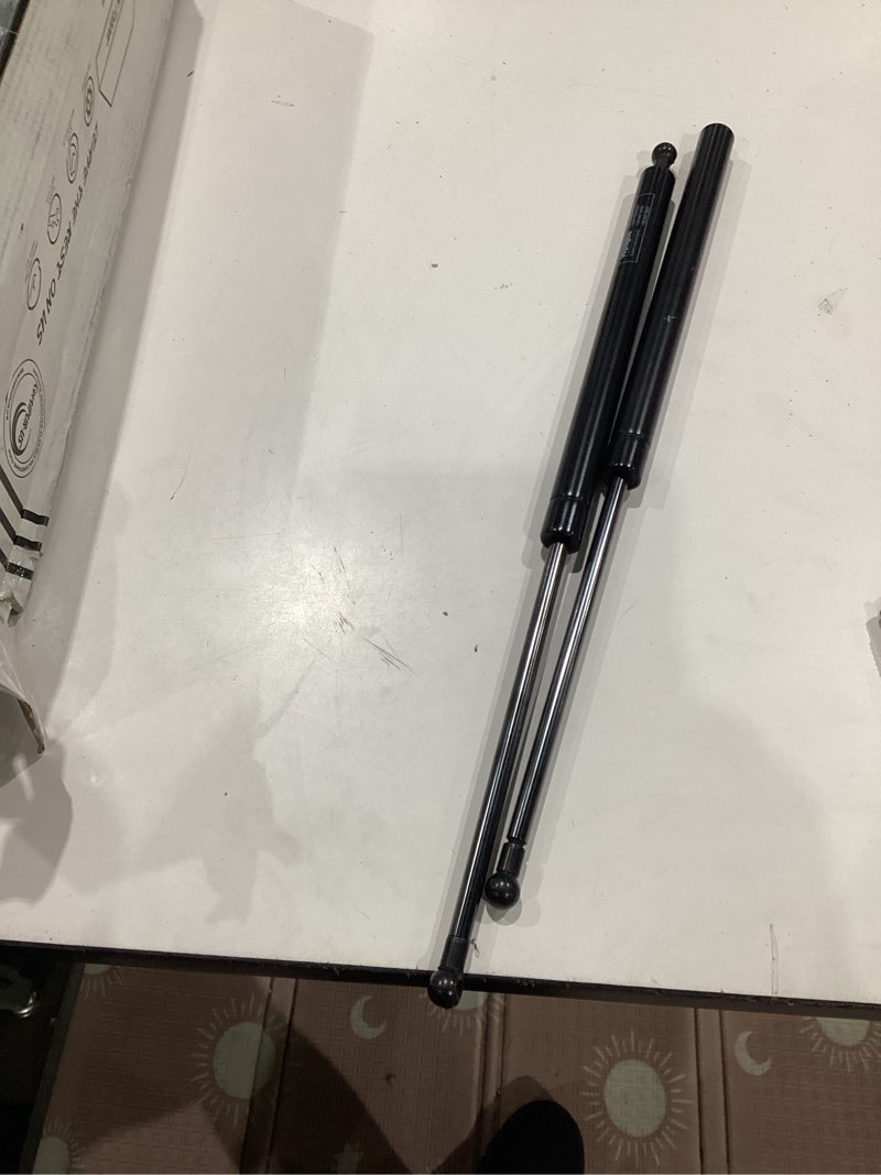 Condition photo showing Good Condition for vepagoo 20 inch 200lb gas struts, 889 n gas shocks, heavy duty lid gas springs lift supports for rv bed murphy bed basement door truck trailer cap tonneau cover floor hatch trap door, 2pcs 20 inch 200lb/890n