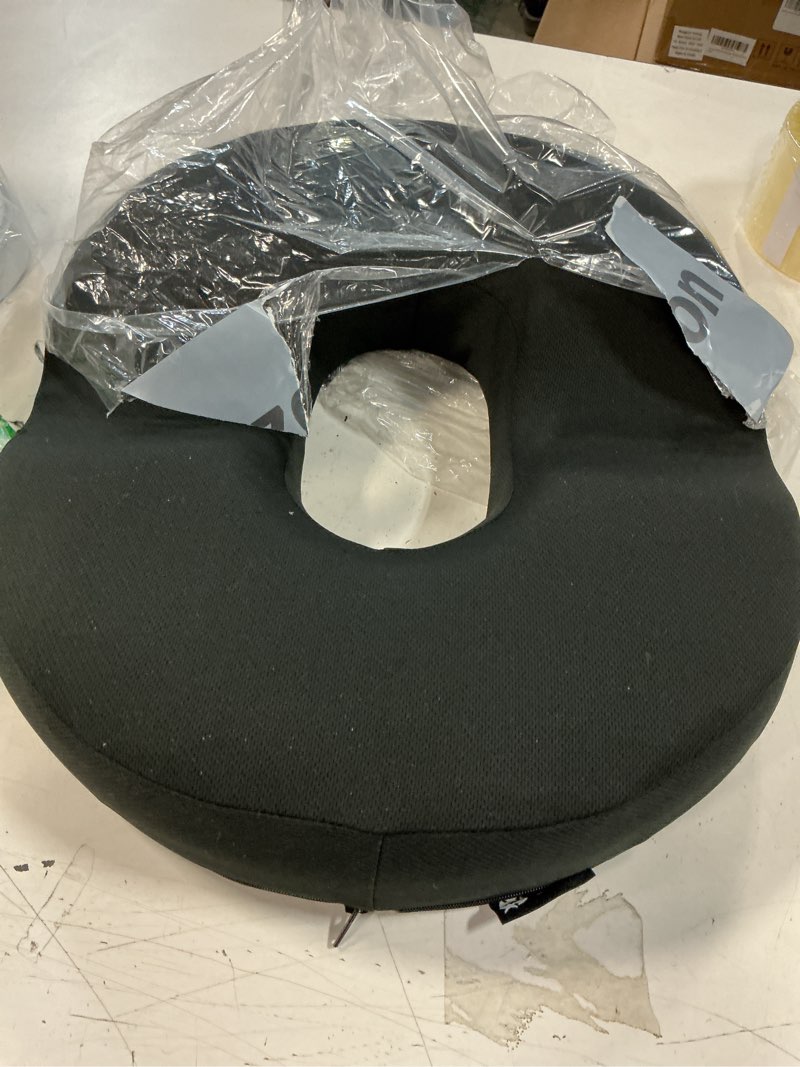 Condition photo showing As Is for 5 STARS UNITED Donut Pillow Hemorrhoid Tailbone Cushion – Large Cushion for Pain Relief – Coccyx, Pr