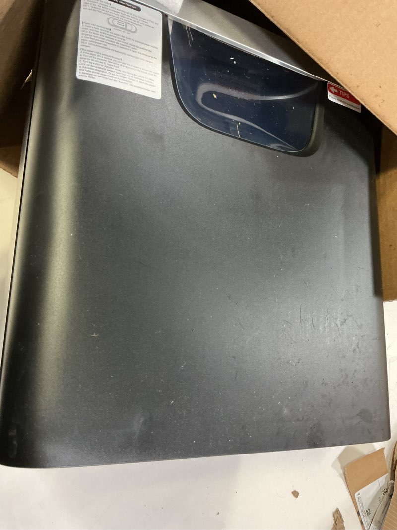 Condition photo showing As Is for BONSEN 14-Sheet Paper Shredder for Home Office, Heavy Duty Cross Cut Shredder with 5.3 Gal Pullout Bin, Quiet Shredder for CDs/Credit Card/Staple, P-4 Security, Anti-Jam System 14-Sheet Cross Cut