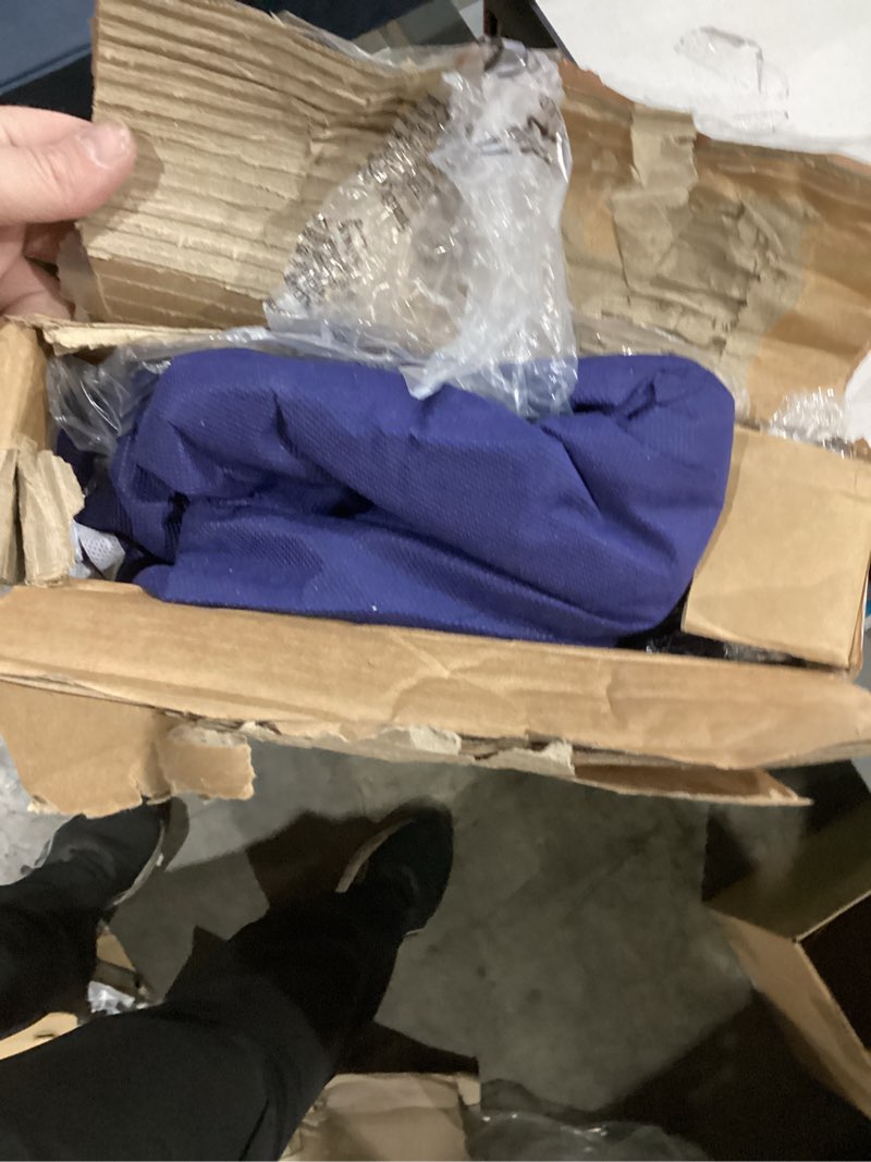 Condition photo showing As Is for Whitmor Clothes Closet - Freestanding Garment Organizer with Sturdy Fabric Cover