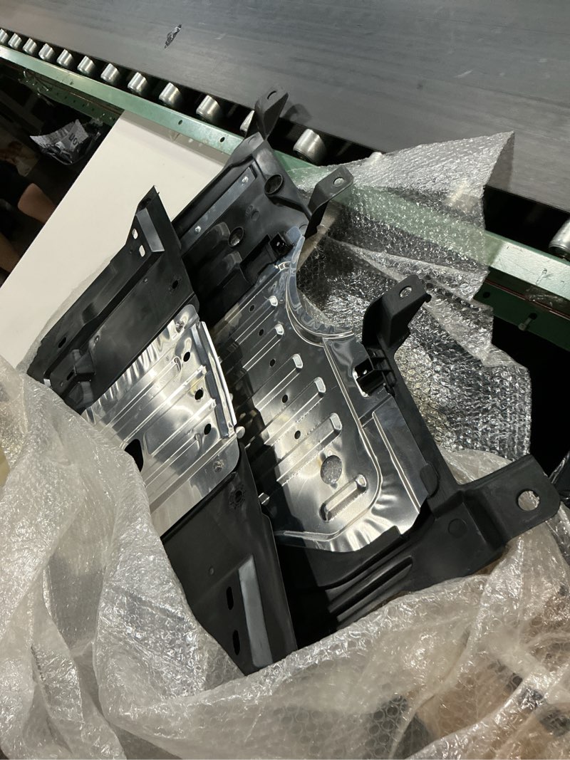 Condition photo showing Good Condition for almuloo front lower engine splash shield compatible with 2012 honda civic 2013 acura ilx replacement for 74110tr3a10 front center under car guard lower engine case cover assembly aluminium plastic