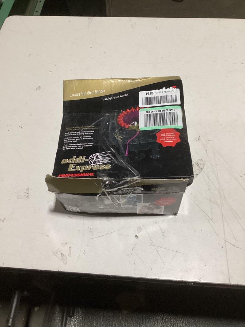 Condition photo showing Good Condition for Addi Express Knitting Machine Express Single