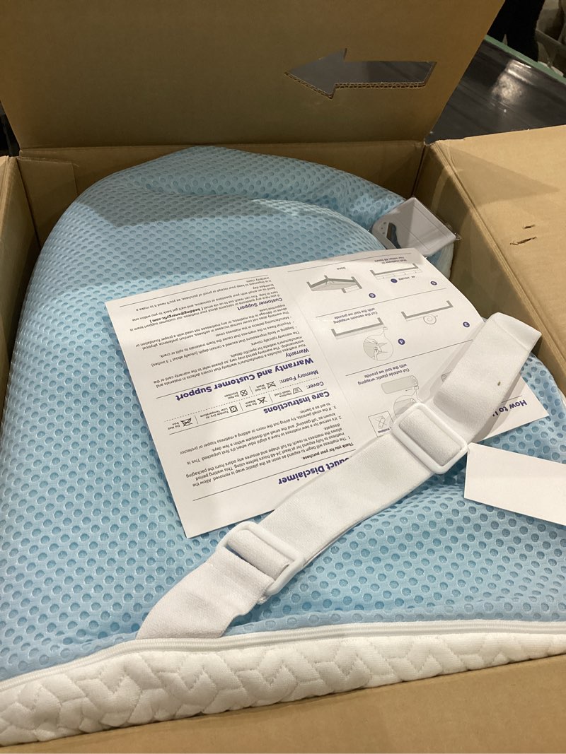 Condition photo showing Good Condition for 3 Inch Gel Memory Foam Mattress Topper Twin XL, Cooling Mattress Topper with Removable & Washable Cover, CertiPUR-US Certified