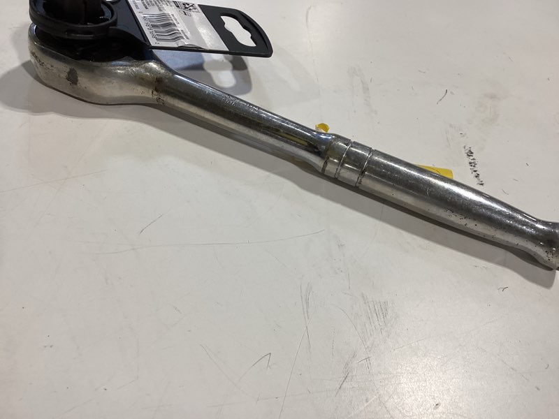 Condition photo showing As Is for kobalt 90 -tooth 1/2-in drive full polish handle ratchet