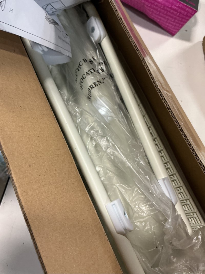 Condition photo showing Good Condition for MIAOLI Over the Door Pantry Organizers and Storage, 8-Tier Spice Rack, Home & Kitchen Storage Shelves for Cabinet, Large Capacity Hanging Seasoning Organizer, Laundry Room Organization, White 8-Tier White