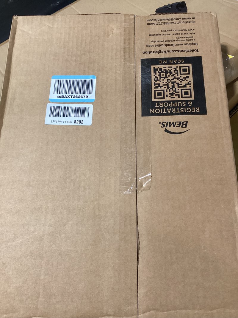 Condition photo showing New/Like New for Mayfair NextStep2 Toilet Seat with Built-In Potty Training Seat, Slow-Close, Removable that will Never Loosen, Elongated, White Elongated (1-Pack) 1-Pack