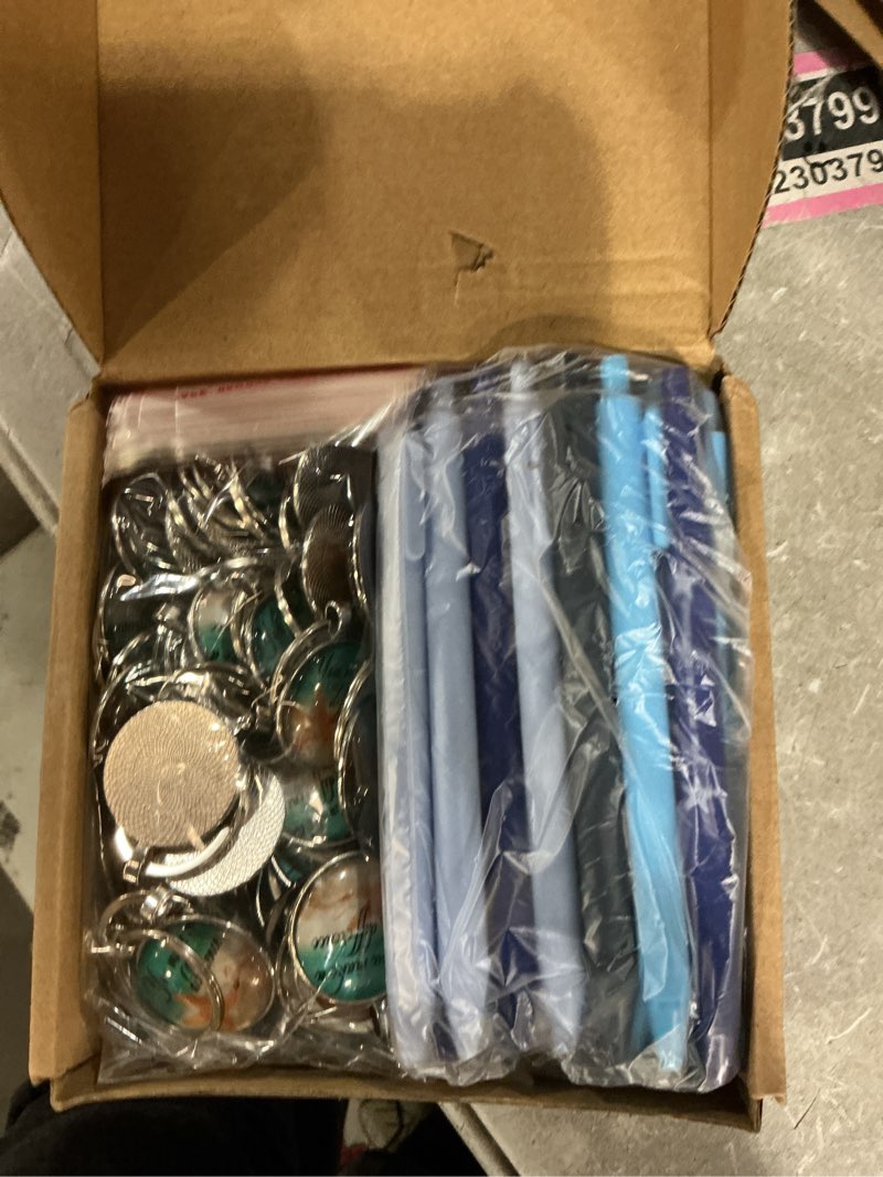Condition photo showing New/Like New for sayglossy employee appreciation gifts bulk starfish story keychains you make a difference ballpoint pens with motivational card for teacher office coworker nurse appreciation(20 sets)