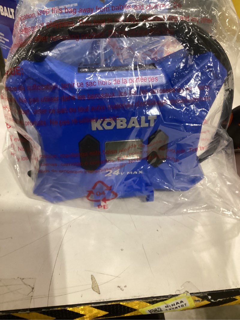 Condition photo showing Good Condition for Kobalt 24 Volt cordless high pressure inflator 24-Volt Lithium Ion (Li-Ion) Air Inflator (Power Source: Battery)