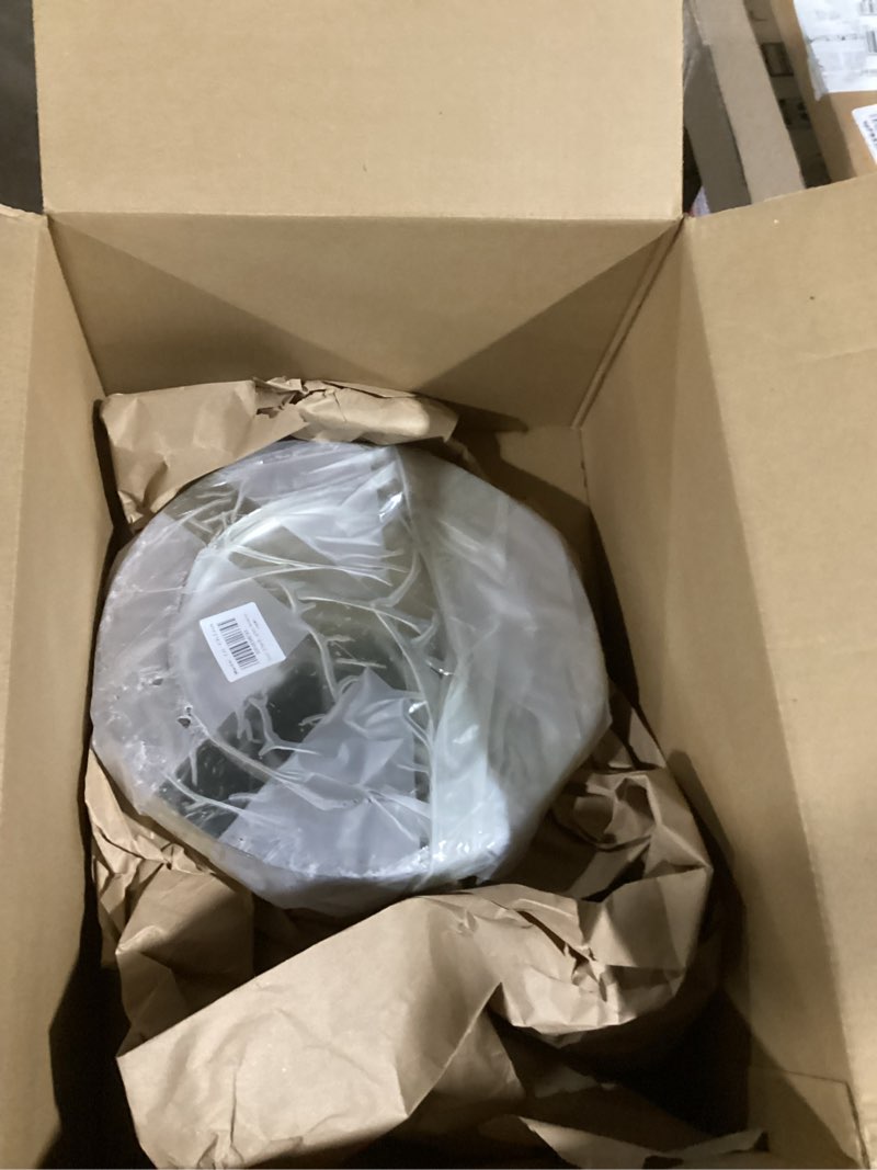 Condition photo showing Good Condition for Vesici 12 Pcs Silver Stainless Steel Charger Plates 13 Inch Round Metal Charger Plates Bulk Mirror Elegant Charger Luxury Table Decor for Wedding Dinner Party 12 Silver