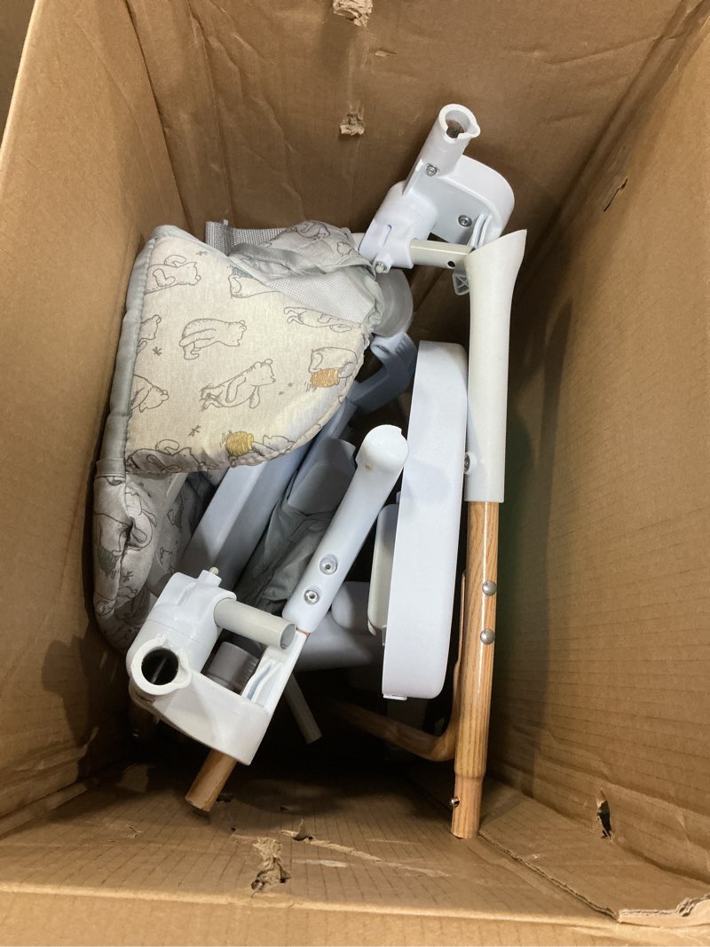 Condition photo showing As Is for baby trend sit-right high chair, tanzania sit right tanzania